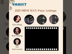 22D HIFU MAX Face Anti-Age Remover rugas da pele Apertar máquina de beleza