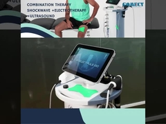 2025 GOMECY Ondas de choque pneumáticas de oscilação profunda Vibração mecânica ultra-sônica para aliviar a dor Bl