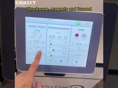 Dispositivo Físico GMS 3 em 1: Magnetoterapia, Ondas de Choque e Infravermelho Próximo